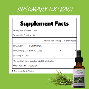 100% натуральная добавка, экстракт листьев, порошок, карнозовая кислота, розмариновая 5%-95%, жидкие капли розмарина для здоровья - Product Image 2