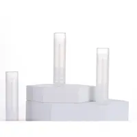 L02 4.2 Gam Lip Balm Ống Hình Bầu Dục Sinh Thái Thân Thiện Mini Màu Nhựa Lip Balm Vòng Container Ống