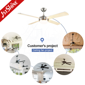 1stshine Moderne Simple 52 Pouces Ventilateur de Plafond Décoratif Télécommande Led Lumière - Product Image 5