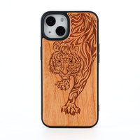 Couverture complète de luxe 2023 nouvelle coque de téléphone anti-chute en bois massif de haute qualité pour IPhone 13 14pro max