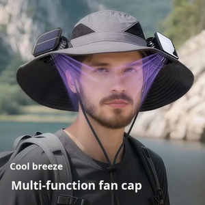 Summer Fan <b>Hat</b> UV Protection Breathable Cooling <b>Hat</b> for Outdoor Fishing Hiking Camping Activities - Product Image 4
