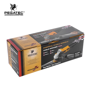 Amoladora Angular Eléctrica Profesional PEGATEC <span class=keywords><strong>de</strong></span> 115/125 mm (<span class=keywords><strong>4.5</strong></span>-5 Pulgadas), 760/900W, 11000 RPM, 220V, con Soporte Personalizado - Product Image 6