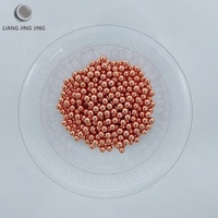 Boules de chasse plaqué cuivre, munitions pour la chasse, 4.38mm 6mm 8mm 4.5mm, bb en acier