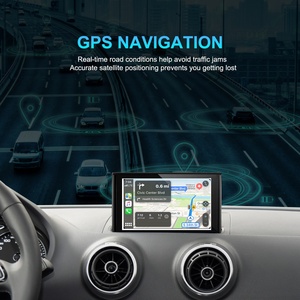 (Stock UE) Boîtier CarPlay AI Podofo, Module externe pour autoradio filaire vers sans fil, Adaptateur CarPlay sans fil, Câble A/C vers C, Plug & <span class=keywords><strong>Play</strong></span> - Product Image 2