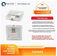 Lentilles de collimation protectrices en quartz haute précision pour machines de soudage/découpe laser, diamètre 20mm/50mm, tête laser de focalisation revêtue