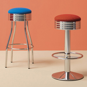 Barato pub inglés muebles comerciales metal bar taburete - Product Image 3