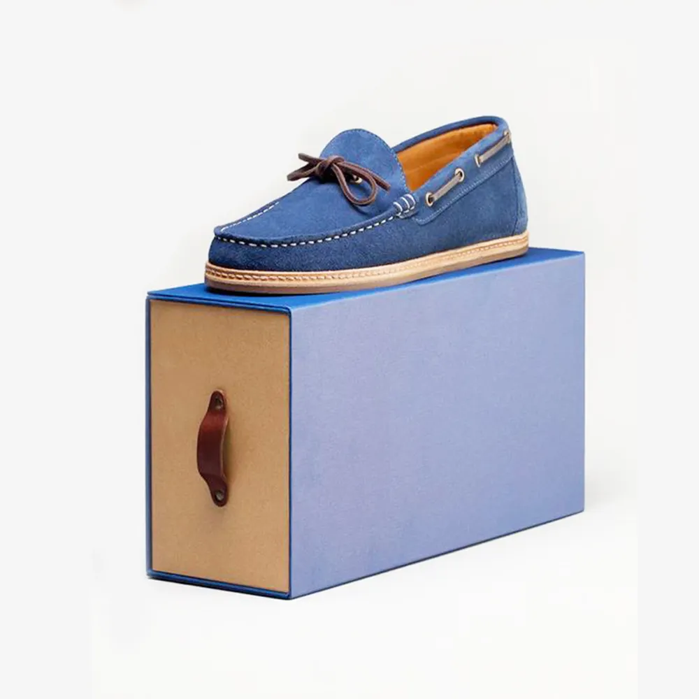 맞춤형 디자인 브랜드 로고 단단한 종이 판지 신발 상자 선물 포장 접이식 휴대용 종이 상자 신발