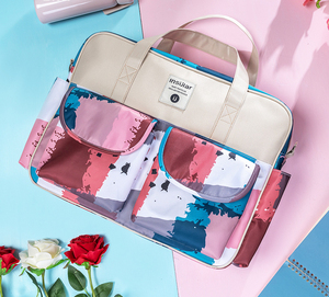 <span class=keywords><strong>Sac</strong></span> à main fourre-tout multifonctionnel pour femmes enceintes, <span class=keywords><strong>sac</strong></span> à langer messager pour maman, <span class=keywords><strong>sac</strong></span> de <span class=keywords><strong>maternité</strong></span> imperméable, <span class=keywords><strong>sac</strong></span> de rangement portable pour mère et bébé - Product Image 5