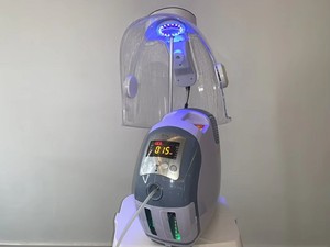 Masque facial LED Neoplan 7 couleurs, pistolet à oxygène pour blanchiment de la peau, pulvérisation d'eau pour le remplissage profond de la peau, machine de beauté 2 en 1 en ABS - Product Image 2