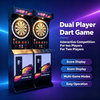 Machine de fléchettes en métal personnalisée à monnayeur pour arcade, durable, populaire, jeu sportif professionnel