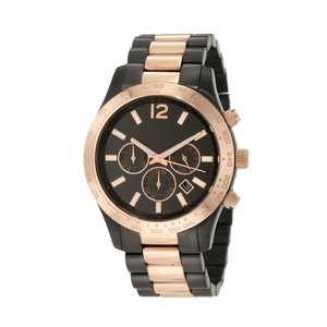 Último modelo estilo diseño <span class=keywords><strong>para</strong></span> señoras relojes de aleación negro Mix oro rosa <span class=keywords><strong>reloj</strong></span> - Product Image 1