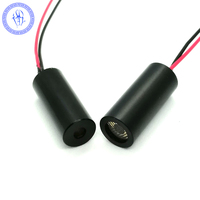 Modul Laser yang dapat disesuaikan fokus 50mW 650nm 3-5v silang garis titik merah