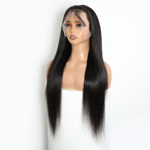 Perruques Sans Colle Lisses comme des Os, 100% Cheveux Humains Vietnamiens Bruts <span class=keywords><strong>en</strong></span> Gros, Perruques Lace Front 13x6 5x5, Perruques Frontales HD Lace Pas Chères - Product Image 3