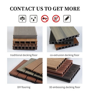 WPC <span class=keywords><strong>Decking</strong></span> Factory Tablones de piso compuestos para exteriores para balcón y terraza - Product Image 4