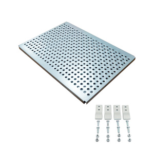 Plaque de plancher de camion universelle en acier gris/argent 19"x34" Modèle OEM 223420 - Product Image 1