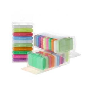 Tandheelkundige Orthodontische Beugels Patiënt Wax 100% Eetbare Kleurrijke Ortho Relief Wax - Product Image 1