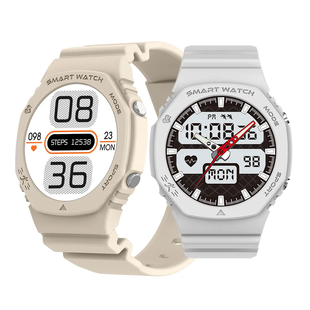 Mart-reloj inteligente deportivo para hombre y mujer, pulsera con control del ritmo cardíaco y respuesta a las llamadas, 230 MH 88 123