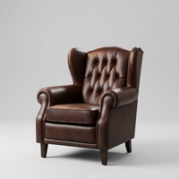 Canapé de salon de style américain vintage rétro, chaise de bar à saké et whisky, chaise tigre, canapé individuel, ensemble table et chaise, pliable, très résistant