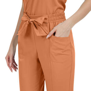 ชุดสูทพยาบาลแขนสั้นสำหรับผู้หญิงชุดยูนิฟอร์มสูทกางเกงคลินิกทันตกรรมสำหรับฤดูร้อน - Product Image 6