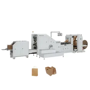 Máquina automática para fabricar bolsas de papel marrón con precio competitivo para fabricantes de bolsas de papel