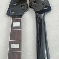 Leher Gitar Bass 5 Senar Maple Rosewood Fingerboard Dengan Inlay Blok 20 Fret Gloss