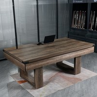 Nouvelle table de billard de style moderne pour intérieur, en MDF, dimensions 213x116x81cm
