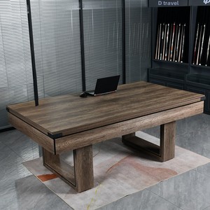 Nuovo Tavolo da <span class=keywords><strong>Biliardo</strong></span> Moderno per Interni in MDF, <span class=keywords><strong>Dimensioni</strong></span> 213x116x81cm - Product Image 4