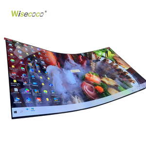 หน้าจอ OLED แบบโค้งงอได้ Wisecoco รุ่นใหม่ ขนาด 55 นิ้ว ความละเอียด 1920*1080 สำหรับโฆษณา  บางเฉียบ  โมดูลจอแสดงผล AMOLED แบบยืดหยุ่น - Product Image 1