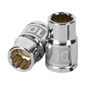 BOX 6 Douilles 10 mm, 12 points, entraînement 3/8 po, TRUPER - Product Image 1