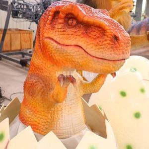 Toptan Fiberglas Dinozor Yumurta Sahne Malzemesi Su Geçirmez Açık Hava Uzun Ömürlü Fotoğraf Çekimleri Viral Pazarlama İçin - Product Image 3