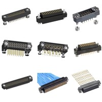 M80-5413842 19+19 Positionen Horizontaler Durchgangssteckverbinder für Männchen, 2,00 mm Rastermaß, Hochzuverlässiger Datamate-Serien-Steckverbinder