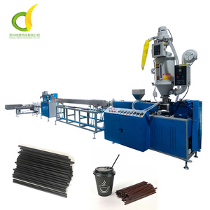<strong>Automatic</strong> Coffee <strong>Stirrer</strong> Plastic Straw Extruder Machine for Coffee <strong>Stirrers</strong> and Drinking Straw - Product Image 1
