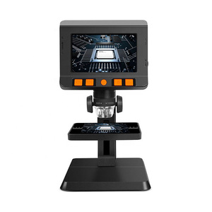 Microscopio Electrónico <span class=keywords><strong>digital</strong></span> LCD, pantalla de 4,3 pulgadas, luces LED, 1080P, portátil, 1000X, con soporte, 8 Uds. - Product Image 1