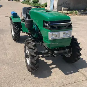 Tractor pequeño de jardín, cortador rotativo, 4x2