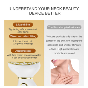 New Design Skincare <strong>Multi</strong> <strong>Functional</strong> Neck &amp; Face Massager Vibration <strong>Portable</strong> Electric Face Lift <strong>Device</strong> for Neck Line Removal - Product Image 5
