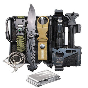 Kits <span class=keywords><strong>de</strong></span> <span class=keywords><strong>survie</strong></span> en plein air, les magasins vendent des kits <span class=keywords><strong>de</strong></span> <span class=keywords><strong>survie</strong></span> 13 en 1, équipement d'urgence, trousse <span class=keywords><strong>de</strong></span> premiers soins - Product Image 1