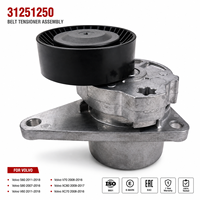 Courroie de distribution, galet tendeur de courroie moteur, remplacement de haute qualité, galet automobile pour le tensionnement de la courroie pour VOLVO OE 31251250