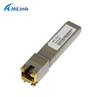 HILINK 10G-T RJ45 SFP Modul Transceiver Serat Optik Tembaga 10Gb/s 30M FTTX