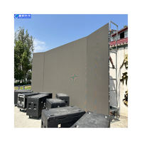Écran LED portable Pushun P3.91 grand format couleur haute luminosité 4500 cd pour affichage publicitaire intérieur/extérieur et salons professionnels
