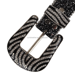 Ceintures Laser personnalisées pour hommes et femmes, nouvelle collection de styliste, Bb, <span class=keywords><strong>simone</strong></span>, brillant, cloutée, cristal, Dna, strass noirs, Pu, diamant - Product Image 5
