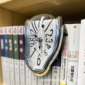 Orologio di fusione creativo decorazione della casa regalo surrealista orologi in stile <span class=keywords><strong>Salvador</strong></span> Dali orologio da parete distorto surreale decorazione orologio - Product Image 2