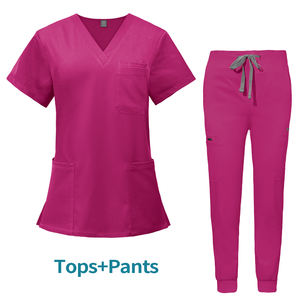 Uniformes Quirúrgicos Personalizados para Mujer, Uniformes Médicos Elásticos, Pantalones Tipo Jogger de Secado Rápido, Ropa de Trabajo para Enfermeras, Fabricante OEM - Product Image 2