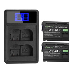 Paquete de Baterías EN-EL15 de Alta Capacidad de 2200 mAh para Cámaras <span class=keywords><strong>Nikon</strong></span>, Precio de Fábrica al por Mayor, Rendimiento Duradero - Product Image 1