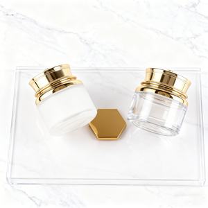 Envases de Vidrio para Crema Facial y de Ojos, con Logotipo Personalizado, 30G 50G, de Lujo, Boca Ancha, Diseño Único, para Cosméticos y Maquillaje Árabe - Product Image 3