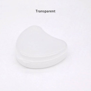 Oral Hygiene Tool Heart Shape Dental Floss Holder Compact Plastic Case with Mirror Travel Essential for Pocket & Purse Carrying - Product Image 6