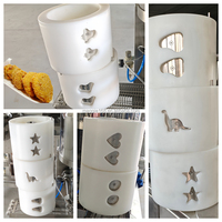 Machine automatique de formage de galettes en acier inoxydable SUS 304 pour hamburgers, galettes de viande, nuggets de poulet, galettes de poisson