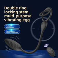Anneau vibrant pour pénis, œuf vibrant, plug anal, masseur de prostate, masturbateur masculin, jouet sexuel pour couple adulte, BlueRabbit.