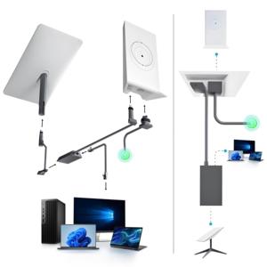 2025 nuevo adaptador Ethernet Starlink V2 impermeable RJ45 Cable Plug Play redes de satélite al aire libre <span class=keywords><strong>USB</strong></span> tipo-<span class=keywords><strong>C</strong></span> Compatible con el - Product Image 3