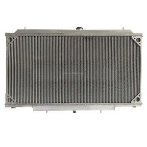 Radiateur entièrement en aluminium pour <span class=keywords><strong>Nissan</strong></span> Patrol/Safari Y61 2.8L/3.0L/4.2L RD28 ZD30 TD42T 4 Cyl 6 Cyl 1997-2009 - Product Image 6