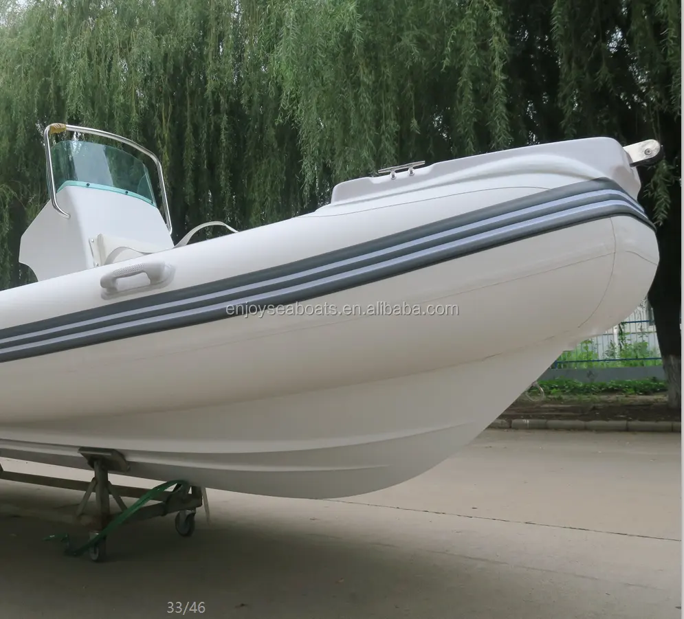 5,8 m hypalon fabrik direkt rippe hypalon schlauchboot mit fiberglas boden/Angepasst hypalon rippe aufblasbare fischerboot